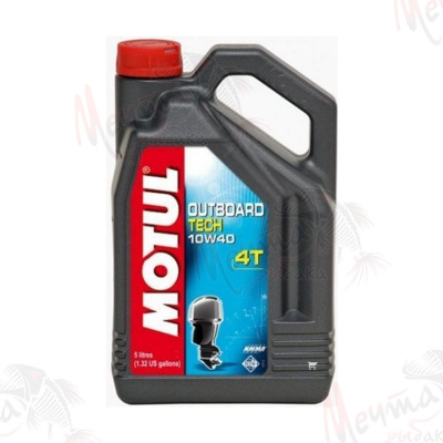 МАСЛО MOTUL OUTBOSRD TECH 4T 10W40 1L